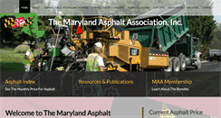 Desktop Screenshot of mdasphalt.org