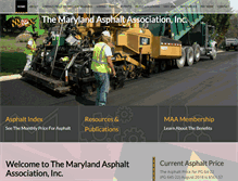 Tablet Screenshot of mdasphalt.org